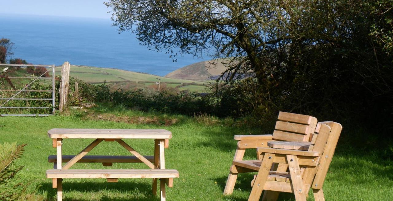 Polrunny Farm Sloe Cottage With A Sea View 博斯卡斯尔 外观 照片